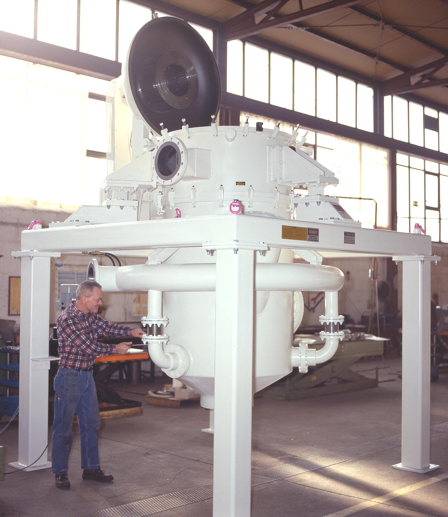 Orthos Engineering Airjet mill brings new low cost to highest grade grinding
