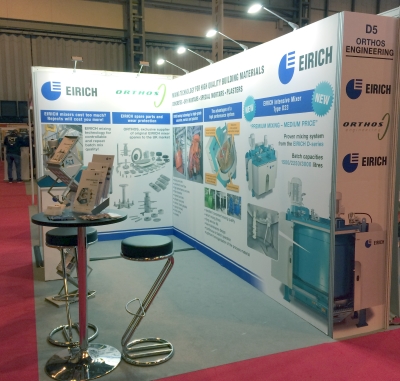 Orthos and Eirich at Concrete Show 2018